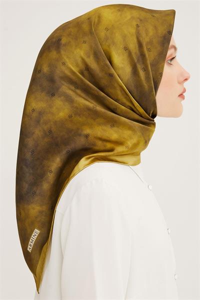 Armine İpek Eşarp 8933DS-35 - 2023 Yaz İpek Twill