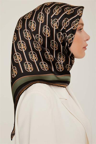 Armine İpek Eşarp Nostalji Twill 8822D-35