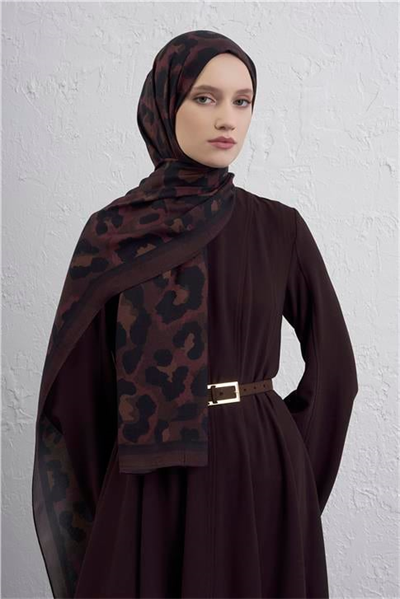 Armine İpek Tensel Leopar Şal 3 04