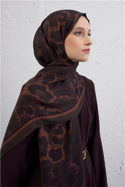 Armine İpek Tensel Leopar Şal 3 33