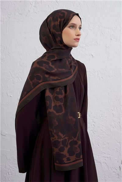 Armine İpek Tensel Leopar Şal 3 33