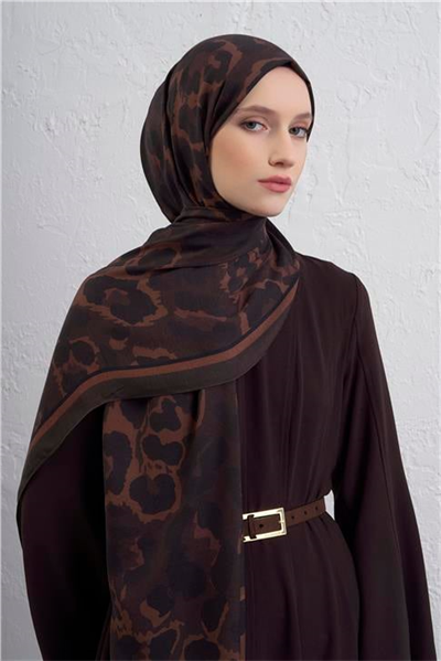 Armine İpek Tensel Leopar Şal 3 33