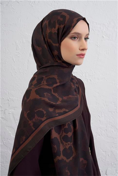 Armine İpek Tensel Leopar Şal 3 33