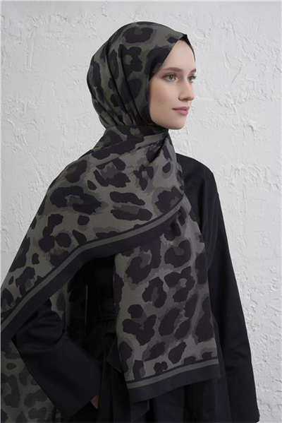 Armine İpek Tensel Leopar Şal 3 34