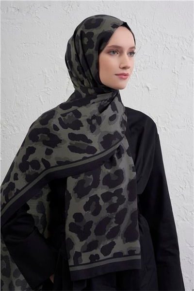Armine İpek Tensel Leopar Şal 3 34