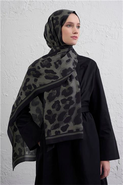 Armine İpek Tensel Leopar Şal 3 34