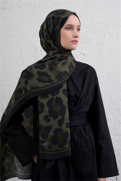 Armine İpek Tensel Leopar Şal 3 35