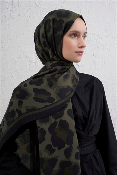Armine İpek Tensel Leopar Şal 3 35