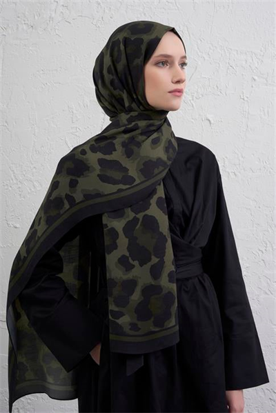 Armine İpek Tensel Leopar Şal 3 35