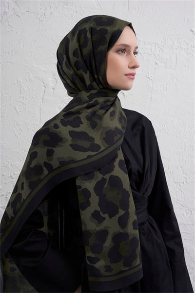 Armine İpek Tensel Leopar Şal 3 35