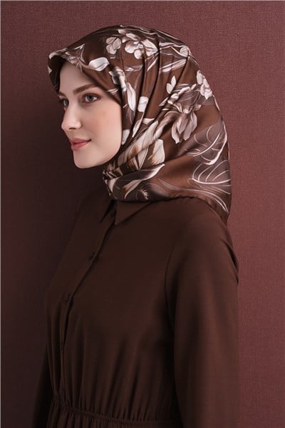 Armine Jakarlı İpek Eşarp 9608D 80