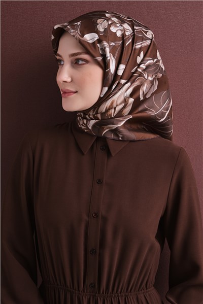 Armine Jakarlı İpek Eşarp 9608D 80