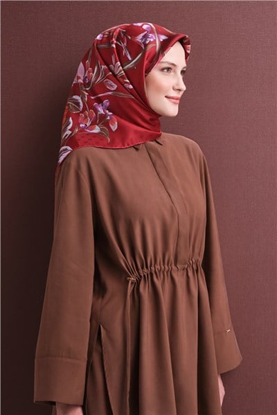 Armine Jakarlı İpek Eşarp 9608D 82
