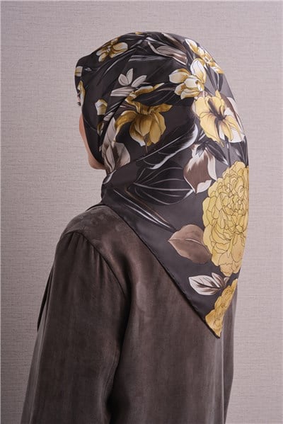 Armine Jakarlı İpek Eşarp 9608D 83