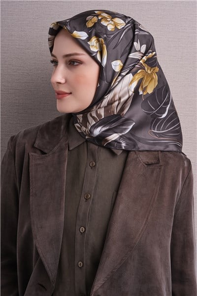 Armine Jakarlı İpek Eşarp 9608D 83