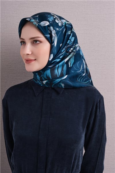 Armine Jakarlı İpek Eşarp 9608D 84