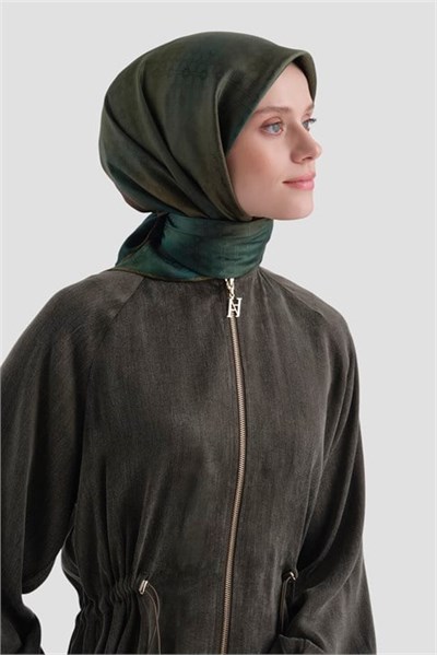 Armine Jakarlı İpek Eşarp 9647D 06