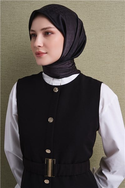 Armine Jakarlı İpek Eşarp 9647D 50