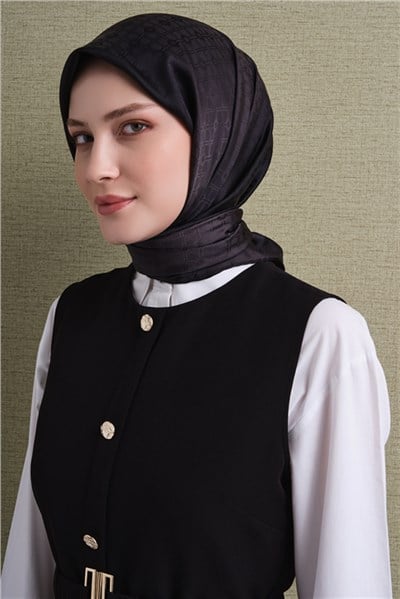 Armine Jakarlı İpek Eşarp 9647D 50