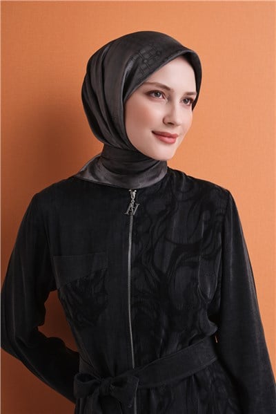 Armine Jakarlı İpek Eşarp 9647D 80