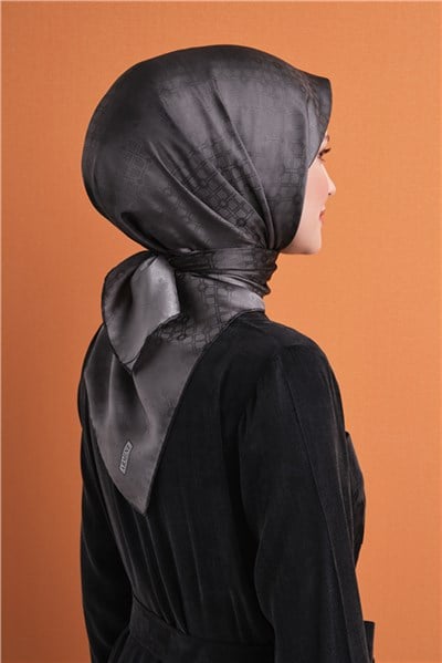 Armine Jakarlı İpek Eşarp 9647D 80