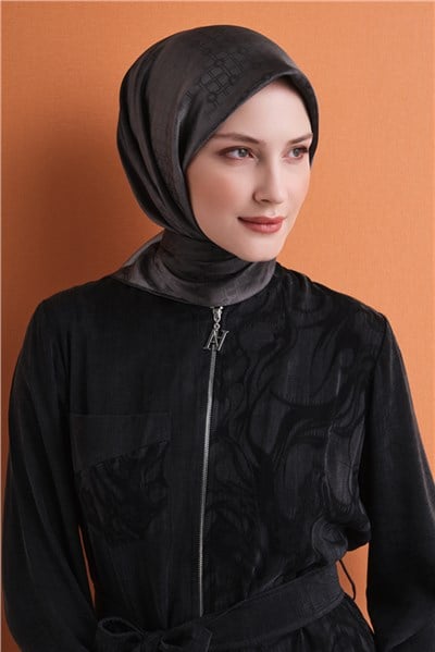 Armine Jakarlı İpek Eşarp 9647D 80