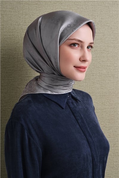 Armine Jakarlı İpek Eşarp 9647D 84