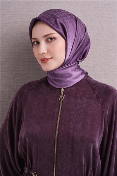 Armine Jakarlı İpek Eşarp 9647D 86