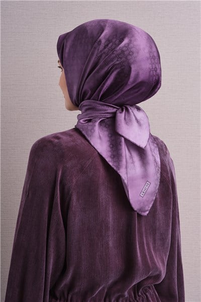 Armine Jakarlı İpek Eşarp 9647D 86
