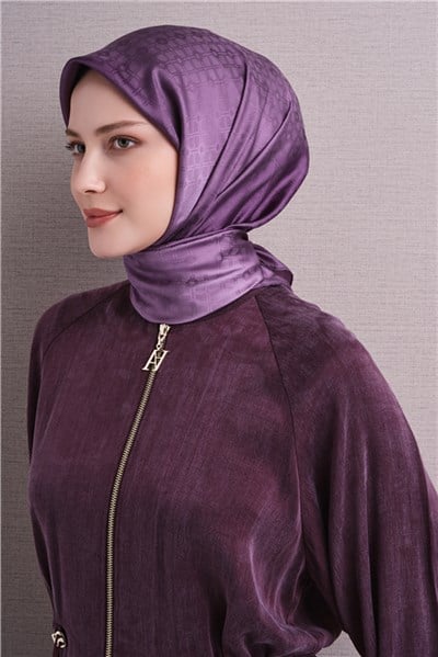 Armine Jakarlı İpek Eşarp 9647D 86