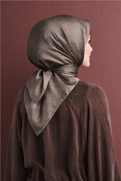 Armine Jakarlı İpek Eşarp 9647D 89