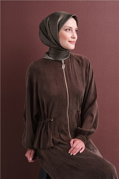 Armine Jakarlı İpek Eşarp 9647D 89