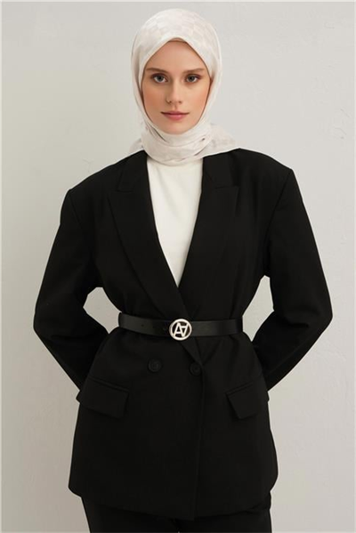 Armine Jakarlı İpek Pamuk Eşarp 2410063