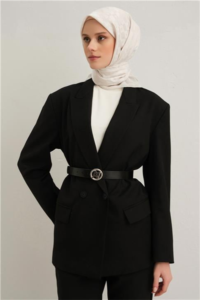 Armine Jakarlı İpek Pamuk Eşarp 2410063