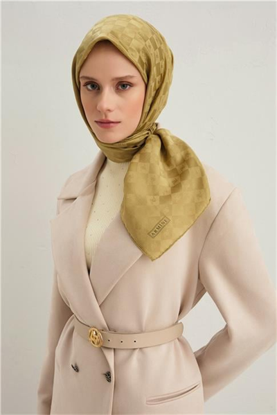 Armine Jakarlı İpek Pamuk Eşarp 2410068