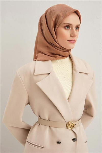 Armine Jakarlı İpek Pamuk Eşarp 2410694