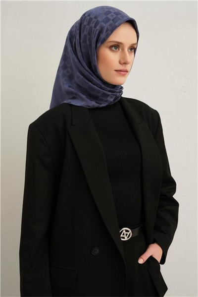 Armine Jakarlı İpek Pamuk Eşarp 2410699