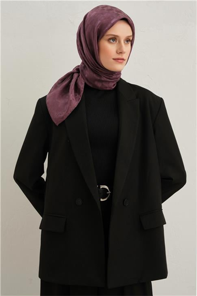 Armine Jakarlı İpek Pamuk Eşarp 2410702