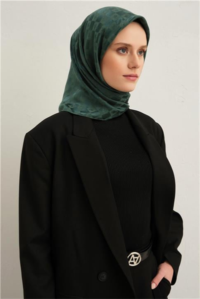 Armine Jakarlı İpek Pamuk Eşarp 2410703