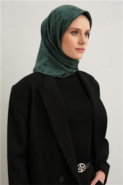 Armine Jakarlı İpek Pamuk Eşarp 2410703