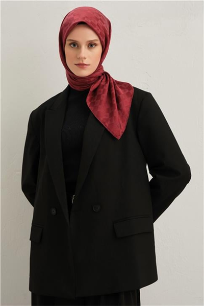 Armine Jakarlı İpek Pamuk Eşarp 2411174
