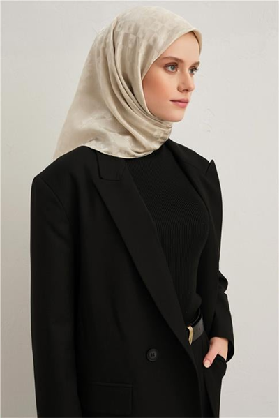 Armine Jakarlı İpek Pamuk Eşarp 249913