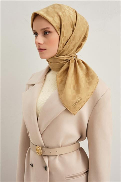Armine Jakarlı İpek Pamuk Eşarp 249915