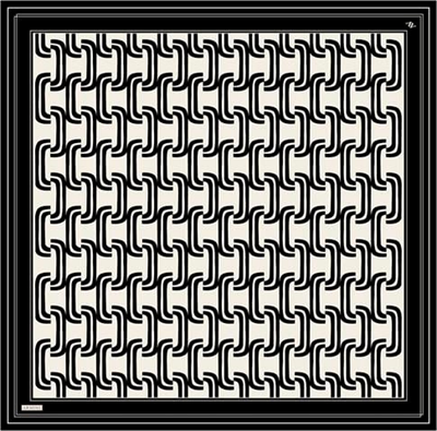 Armine Klasik Desenli Saf İpek Sura Eşarp 9343D 09