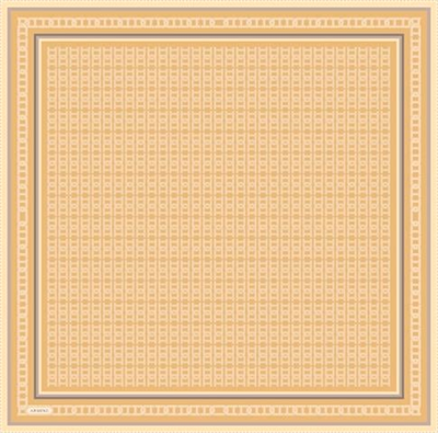 Armine Klasik Desenli Saf İpek Sura Eşarp 9301D 38