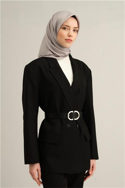 Armine Klasik Desenli Saf İpek Sura Eşarp 9356D 37