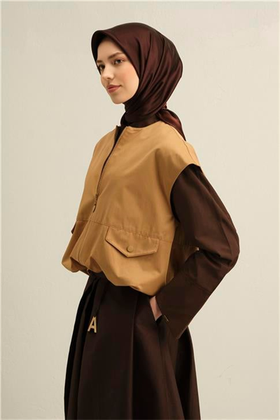Armine Klasik Desenli Saf İpek Sura Eşarp 9356D 82