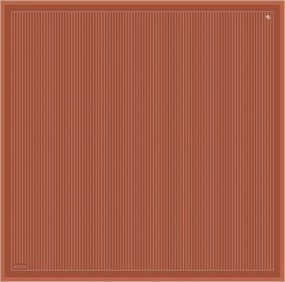 Armine Klasik Desenli Saf İpek Sura Eşarp 9348D 04