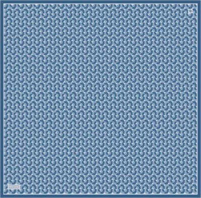 Armine Klasik Desenli Saf İpek Twill Eşarp 9321D 04