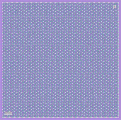 Armine Klasik Desenli Saf İpek Twill Eşarp 9321D 32